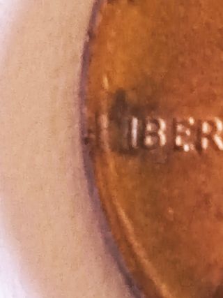 MONEDA 1 CENTAVO LINCOLN.1986.ERROR L FALTANTE.