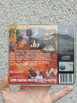 Juego PS1 Dragon Valor Namco RPG