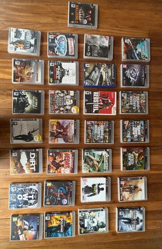 juegos play station3,2 Wii y psp