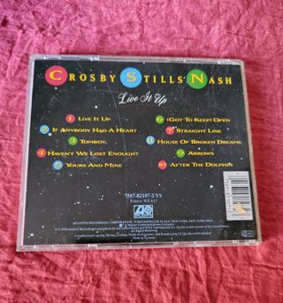 CD Crosby, Stills & Nash - Live It Up