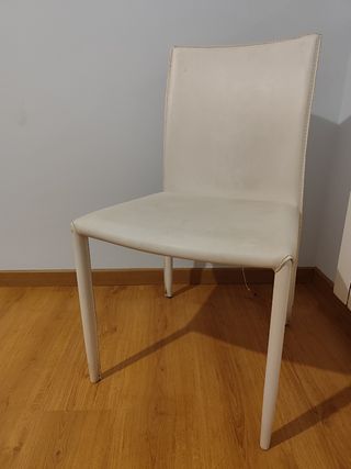 Juego de 3 Sillas Beige