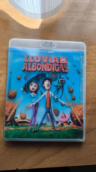 Blu-ray 3D Lluvia de Albóndigas