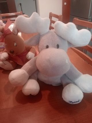 Peluche Leone, Coniglietto e Alce