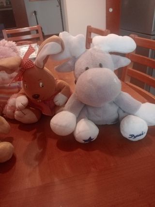Peluche Leone, Coniglietto e Alce