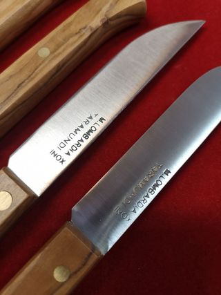 Pack 4 tavolo Taramundi Lombardy Olivo