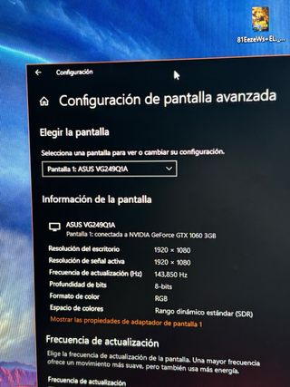 setup PC Omen HP Negro+monitores Asus/HP+Altavoces