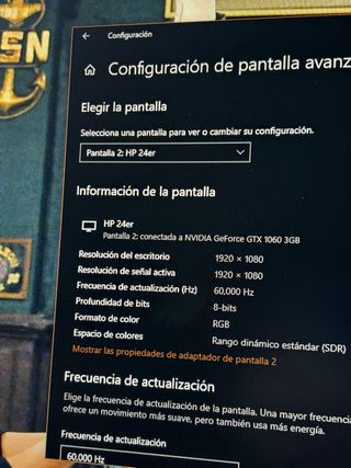 setup PC Omen HP Negro+monitores Asus/HP+Altavoces