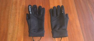 Guantes Térmicos Fútbol Niño Negro Talla 6 años.