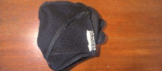 Guantes Térmicos Fútbol Niño Negro Talla 6 años.