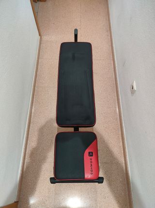 Banco de pesas Domyos 500 plegable/inclinable