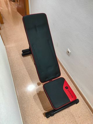 Banco de pesas Domyos 500 plegable/inclinable