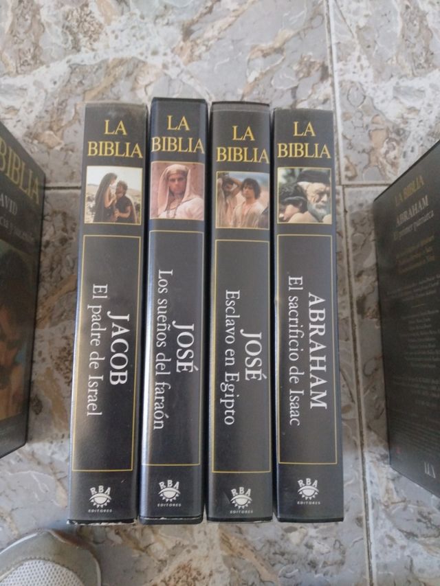 Collezione VHS La Biblia RBA 16 unità
