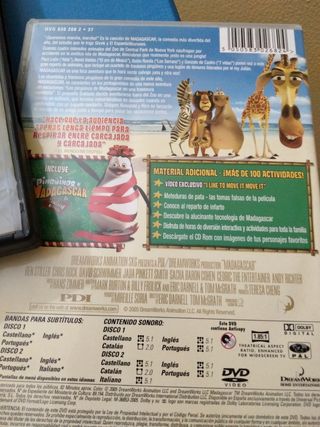 DVDs: The Power of the Cross y Madagascar