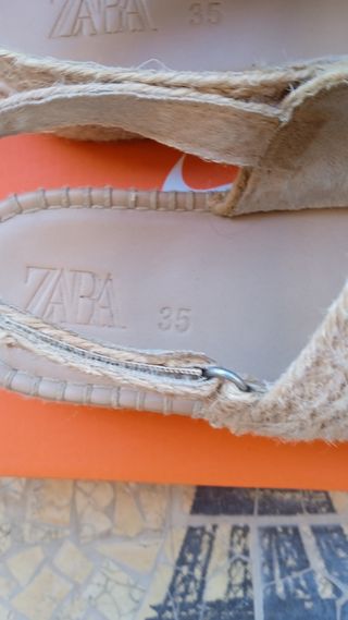 Sandalias Zara Beige