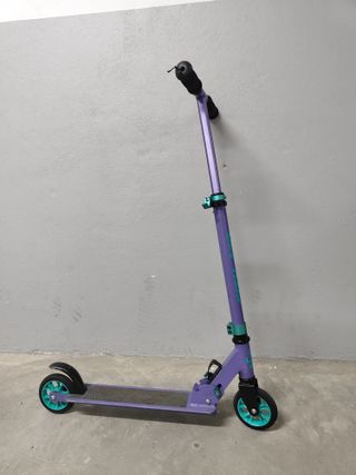 Patinete City 120 Morado y Turquesa