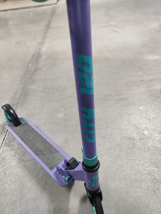Patinete City 120 Morado y Turquesa