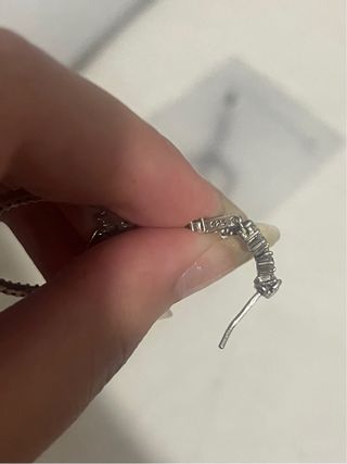 Pendientes Plata 925 con Circonitas
