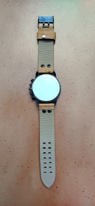 Reloj LIPAN DU Deportivo Beige y Negro