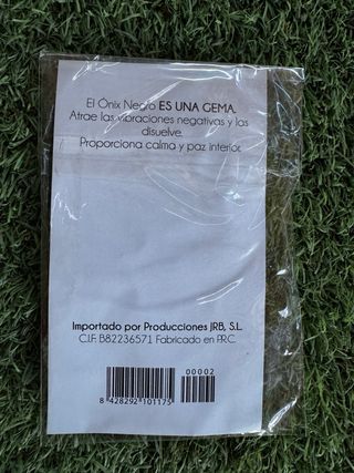 Pulsera Ónix Negro Piedras Naturales Perlas