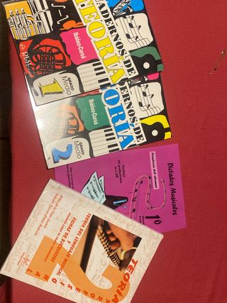 Libros Conservatorio 1º y 2º Grado Medio