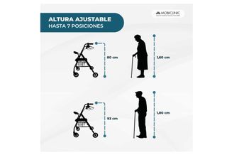 Andador Mobiclinic Escorial Plegable