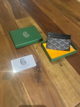 Tarjetero Goyard Negro