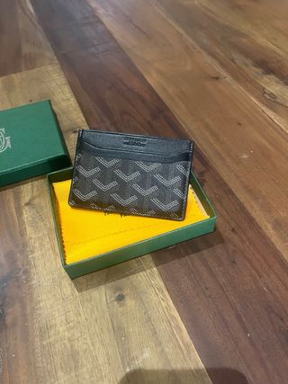 Tarjetero Goyard Negro