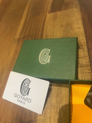 Tarjetero Goyard Negro