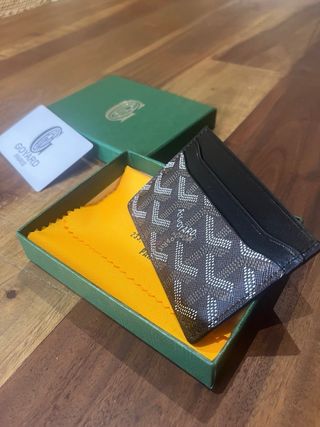 Tarjetero Goyard Negro
