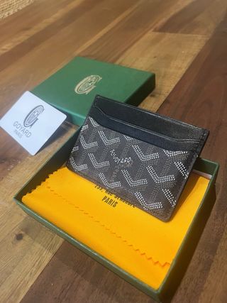 Tarjetero Goyard Negro