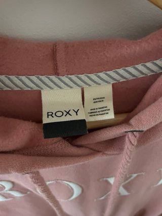 Sudadera Roxy Rosa con Logo