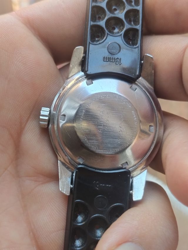 Reloj Waltham Automático Negro