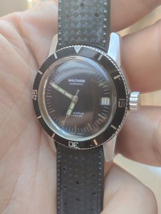 Reloj Waltham Automático Negro