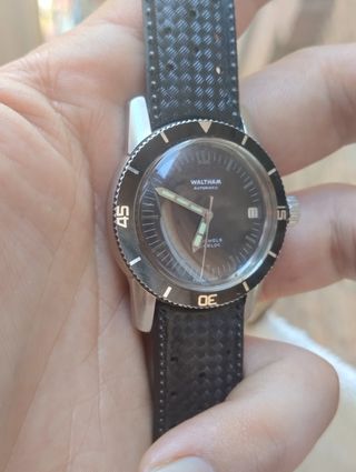Reloj Waltham Automático Negro