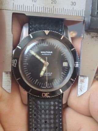 Reloj Waltham Automático Negro