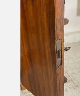 Trumeau in stile barocchetto fine 800 in radica 