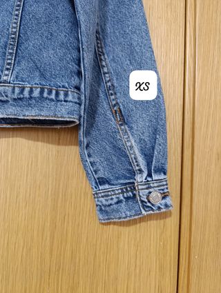 Chaqueta vaquera azul XS