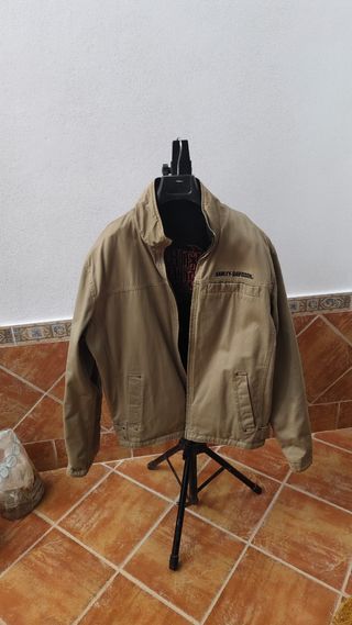 Chaqueta Harley Davidson Reversible Negra