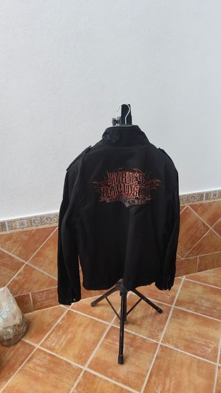 Chaqueta Harley Davidson Reversible Negra