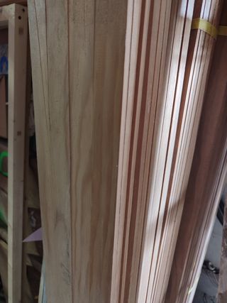 Listones de madera para proyectos