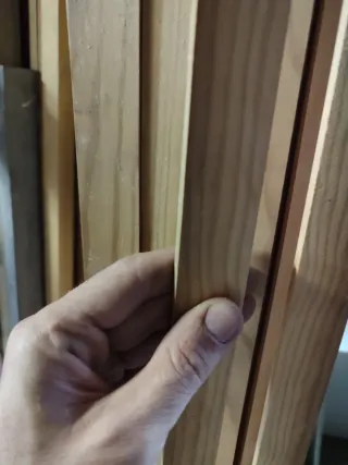 Listones de madera para proyectos