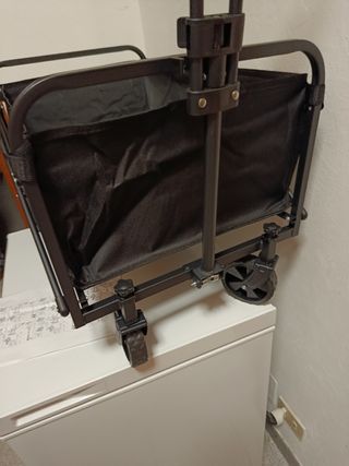Carrello pieghevole nero