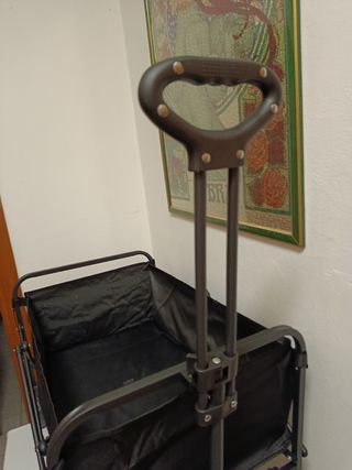 Carrello pieghevole nero