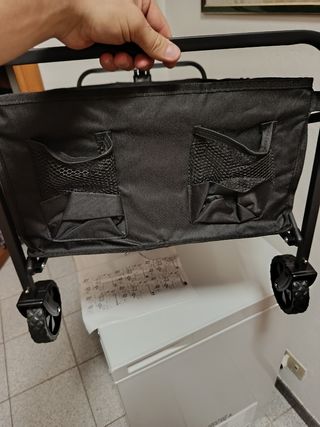 Carrello pieghevole nero