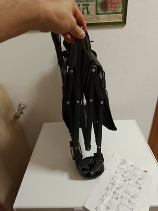 Carrello pieghevole nero