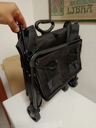 Carrello pieghevole nero