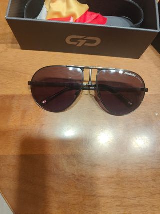 Gafas de sol Carrera aviador negras
