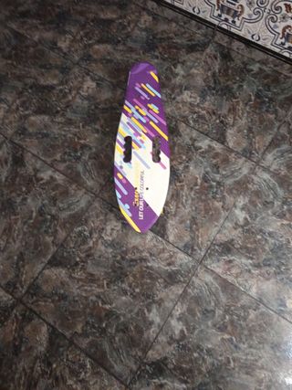 Monopatín/Skate Morado con Diseño