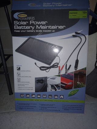 Mantenedor Solar Batería 12V RSP600