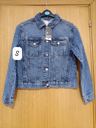 Chaqueta vaquera azul Talla S
